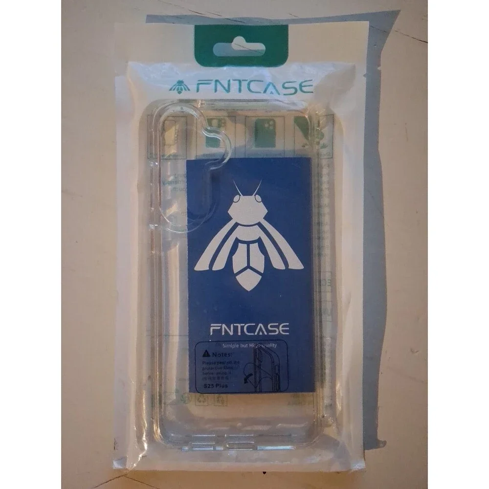 FNTCASE Samsung Galaxy S25 Plus, Clear Phone Case
